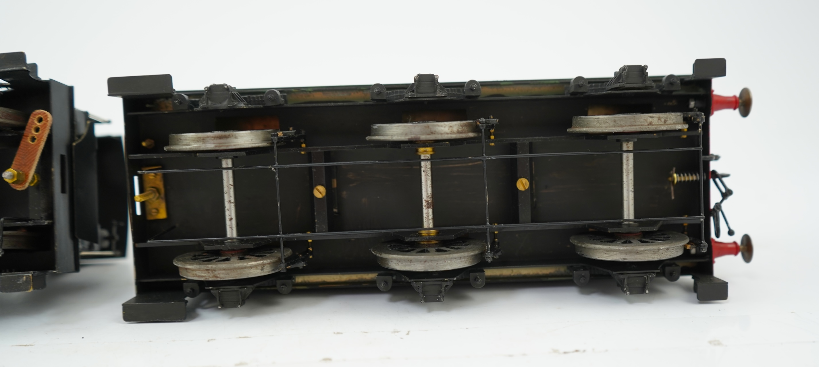 A Gauge One Cherry Scale Models (No.67) model of a GWR Dean 3206 Barnum Class, 2-4-0 tender locomotive, 3211, the model is powered for two rail operation.